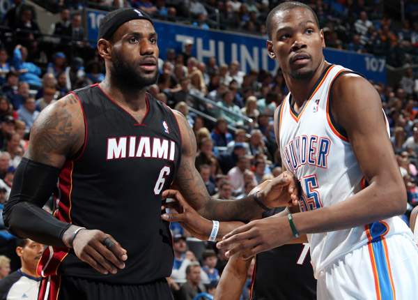 LeBron James, Kevin Durant